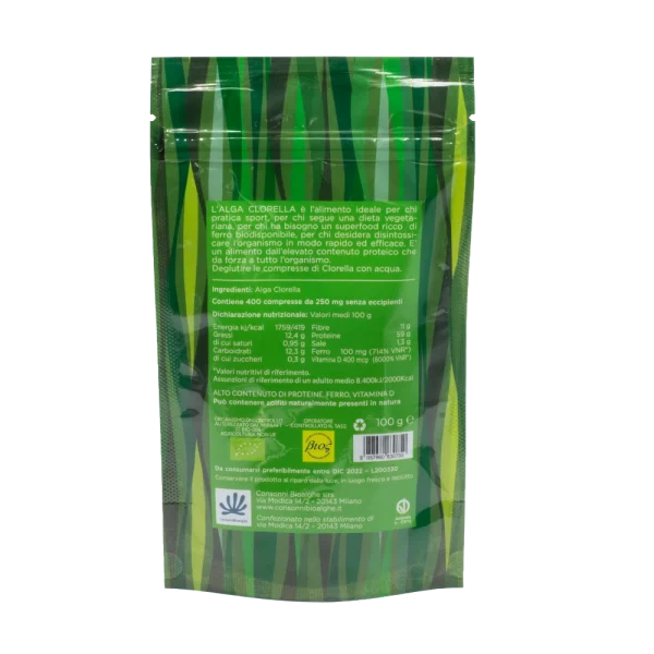 Clorella Biologica Compresse - immagine 3
